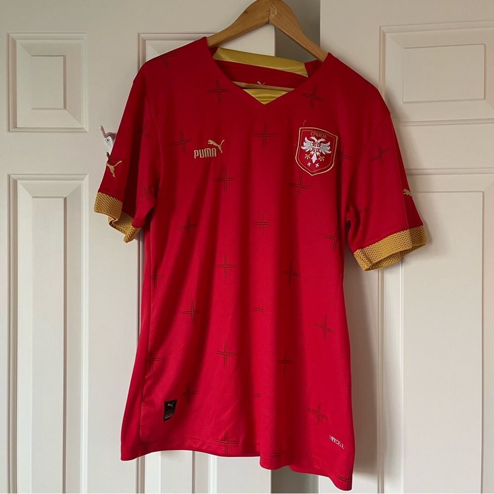Serbia National Football Team Puma Jersey